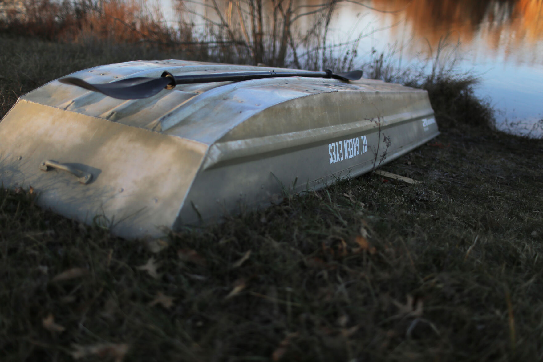 A fishing boat named Ol' Green Eyes